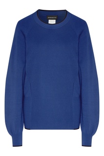 Синий свитер с длинными рукавами MAX Mara