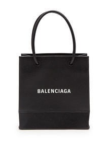 Черная сумка на плечо с логотипом Balenciaga