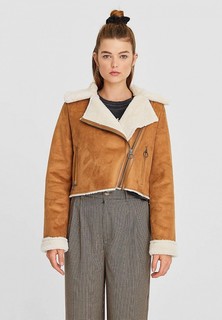 Дубленка Stradivarius