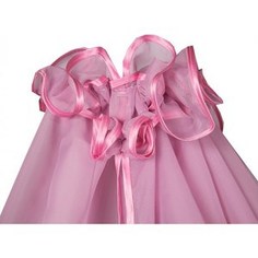 BamBola Балдахин для детской кроватки 150*400 Розовый 188