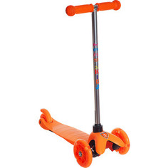 Самокат 3-х колесный SUNCOLOR SUNCOLOR MINI LIGHT оранжевый SKL-06A-100