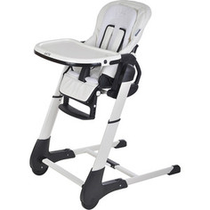 Стульчик для кормления Pituso GATA ECO- кожа с вкладышем, White / Белый 508C