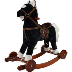 Качалка лошадка Pituso Черный, 74*30*64см GS2033W