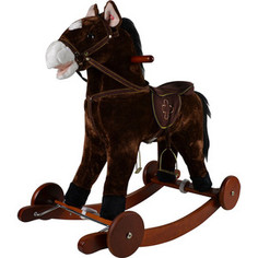 Качалка лошадка Pituso Коричневый 74*30*64см GS2023W