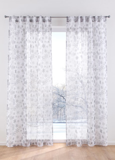 Гардина Снежинки (1 шт.) Bonprix