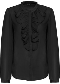 Блузка с воланами Bonprix