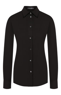 Хлопковая рубашка Dolce & Gabbana