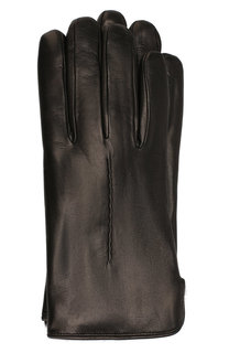 Кожаные перчатки с меховой подкладкой Sermoneta Gloves