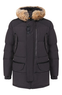 Пуховик Harraseeket с меховой отделкой Parajumpers