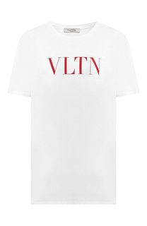 Хлопковая футболка Valentino
