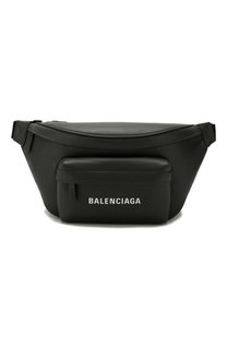 Кожаная поясная сумка Everyday Balenciaga