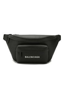 Кожаная поясная сумка Everyday Balenciaga