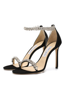 Замшевые босоножки Shilon 100 Jimmy Choo