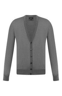 Шерстяной кардиган Giorgio Armani