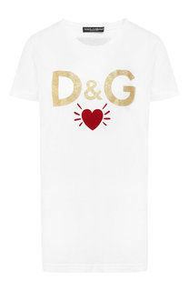 Хлопковая футболка Dolce & Gabbana