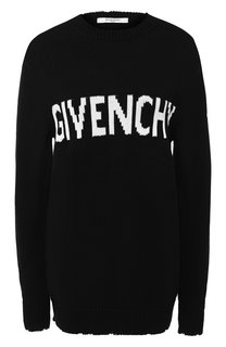 Хлопковый пуловер Givenchy