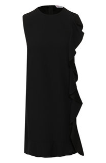 Платье с оборками REDVALENTINO