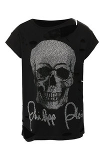 Хлопковая футболка Philipp Plein
