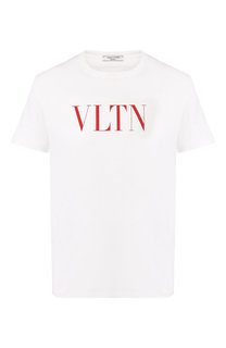 Хлопковая футболка Valentino