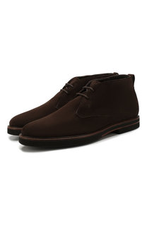 Замшевые ботинки Tod’s Tods