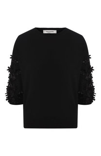 Пуловер из смеси шерсти и кашемира Valentino