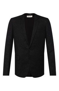Шерстяной пиджак Saint Laurent