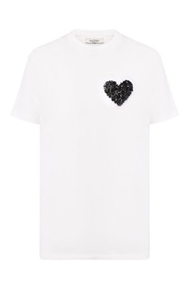 Хлопковая футболка Valentino