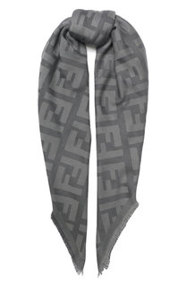 Шарф из смеси шерсти и кашемира Fendi