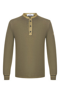 Хлопковый лонгслив Stone Island