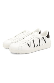 Кожаные кеды Valentino Garavani Open Valentino