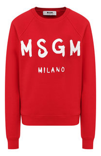 Хлопковый свитшот MSGM