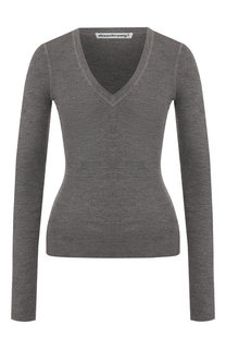 Шерстяной пуловер T by Alexander Wang
