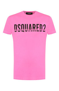 Хлопковая футболка Dsquared2