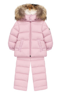 Комплект из куртки и комбинезона Moncler Enfant