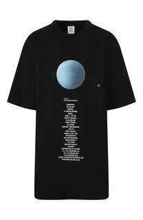 Хлопковая футболка Vetements