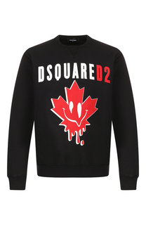 Хлопковый свитшот Dsquared2