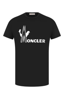 Хлопковая футболка Moncler