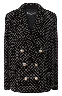 Двубортный жакет Balmain