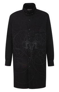 Шерстяная рубашка Yohji Yamamoto