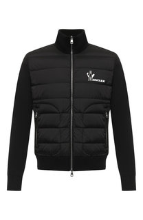 Пуховый кардиган Moncler