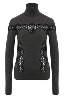 Пуловер из смеси шерсти и хлопка Dolce & Gabbana