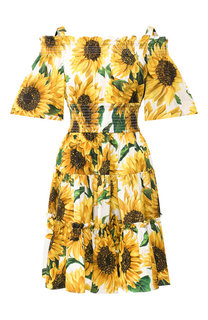 Хлопковое платье Dolce & Gabbana