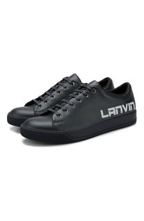 Кожаные кеды Lanvin