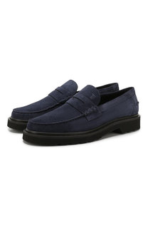 Замшевые пенни-лоферы Tod’s Tods