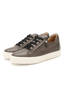 Кожаные кеды Addy Giuseppe Zanotti Design