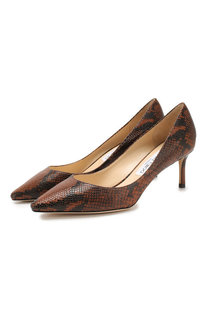 Кожаные туфли Romy 60 Jimmy Choo