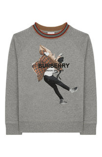 Хлопковый свитшот Burberry