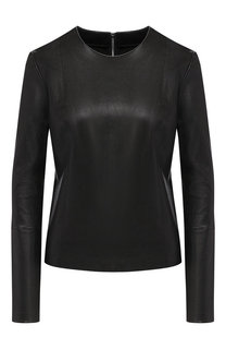 Кожаный топ Helmut Lang