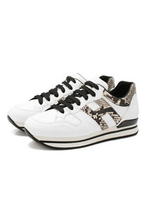 Кожаные кроссовки Hogan