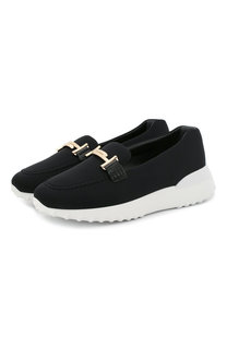 Текстильные лоферы Tod’s Tods